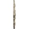 Ekena Millwork Strasbourg Ceiling Medallion, Hand-Painted Gobi Desert, 30 1/2"W x 20"H x 1 1/2"P CM30SGGDF - alternate 2